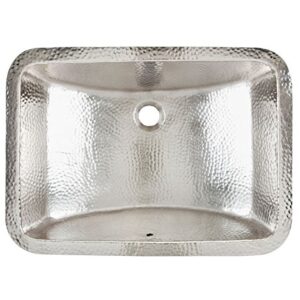 Thompson Traders BRU-2115BRN Hammered Nickel Starr Bath Sink by Thompson Traders