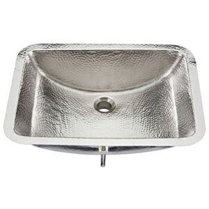 Thompson Traders BRU-2115BRN Hammered Nickel Starr Bath Sink by Thompson Traders