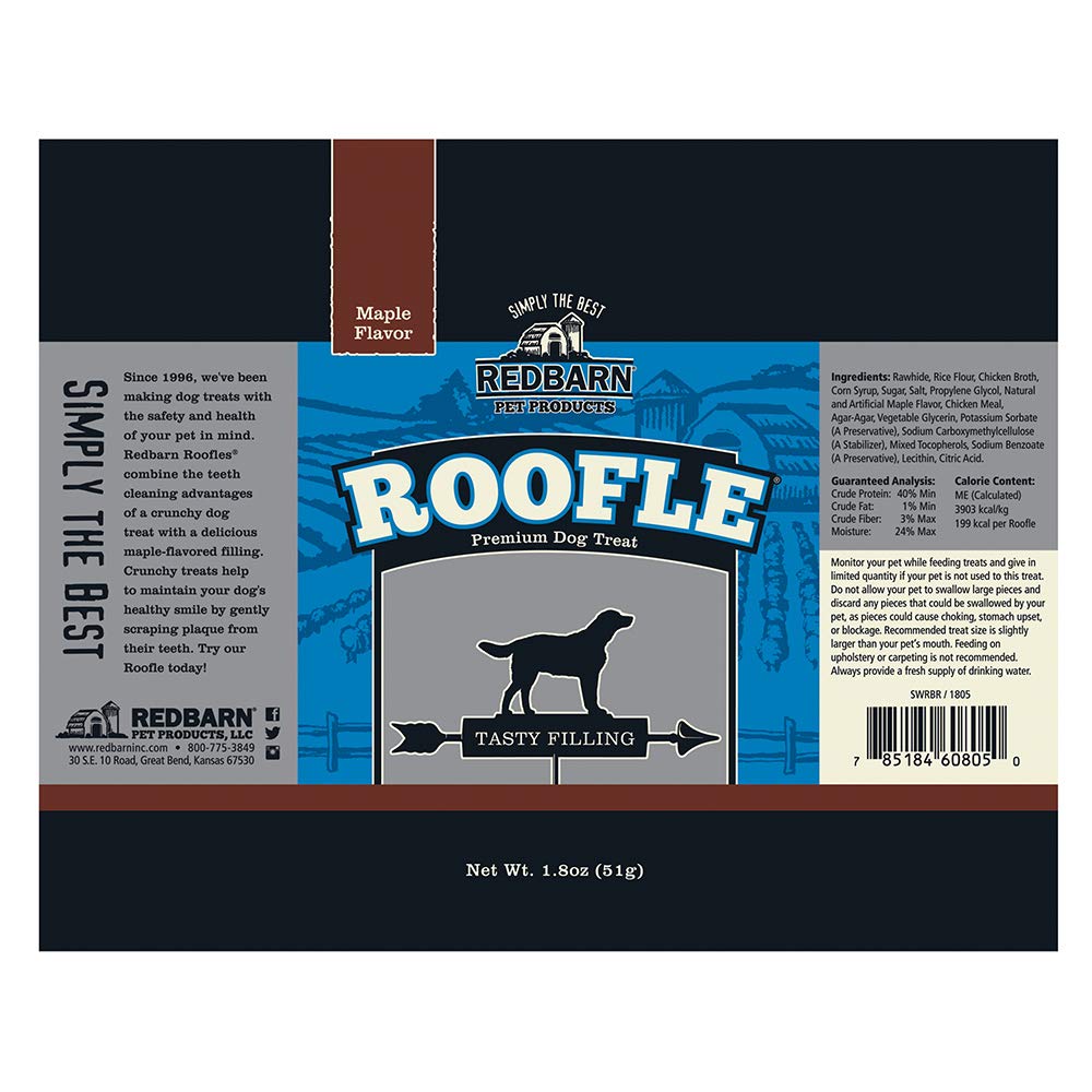 Redbarn Roofle Premium Dog Treats (10 Count)