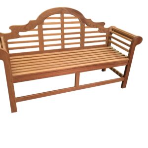 Lutyens Teak Bench, Natural, 5'