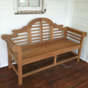 Lutyens Teak Bench, Natural, 5'