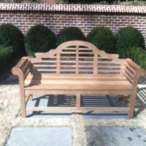 Lutyens Teak Bench, Natural, 5'