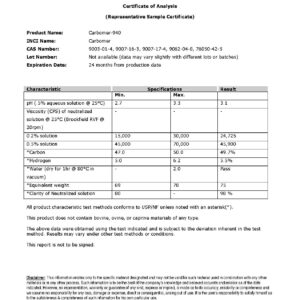 MakingCosmetics - Carbomer 940-8.8oz / 250g - Cosmetic Ingredient