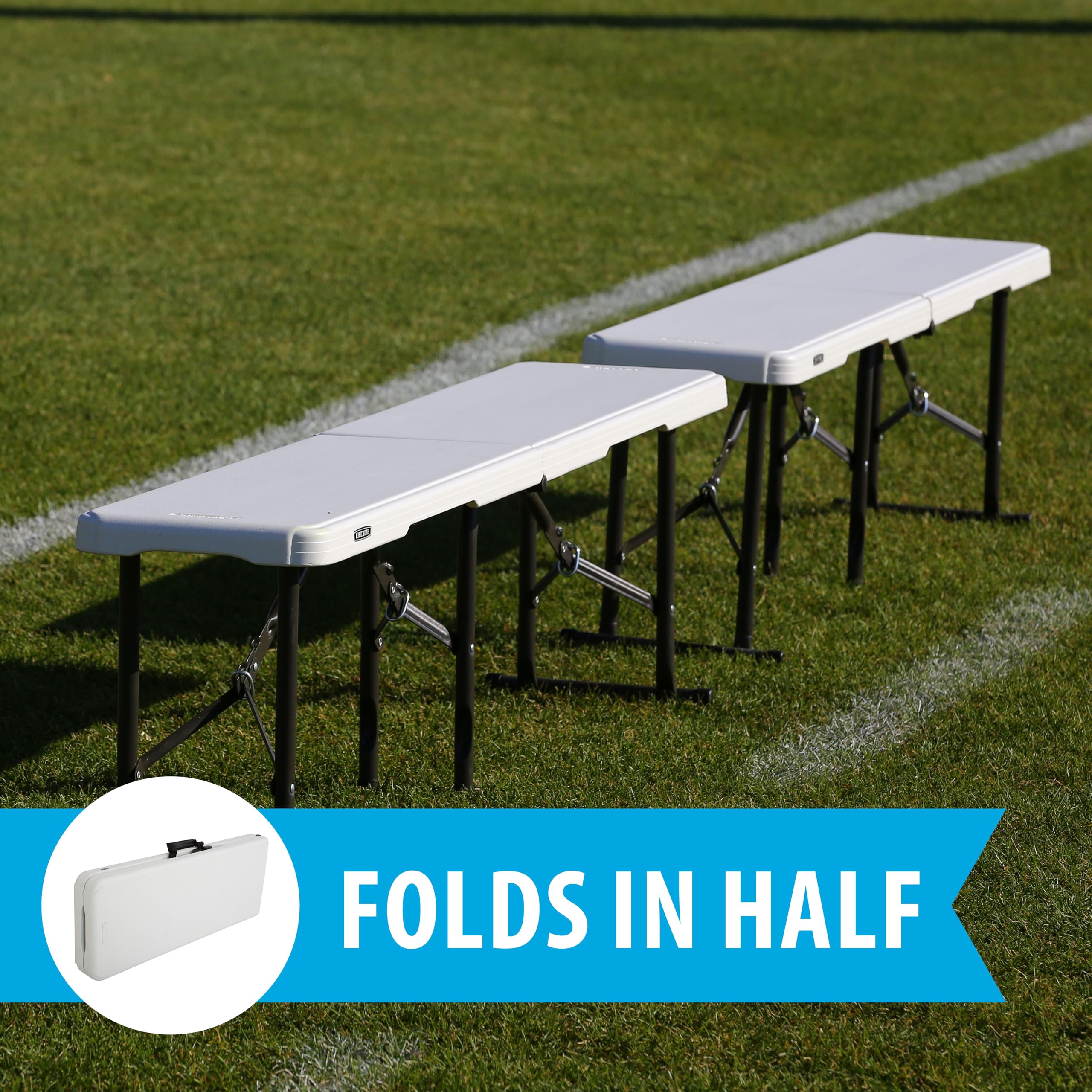 Lifetime 80503 5-Foot Fold-in-Half Bench