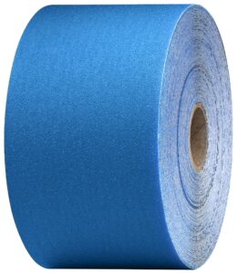 3m stikit blue abrasive sheet roll, 36222, 220 grit, 2-3/4 in x 30 yd, used for autmotive paint preparation and coatings removal, 1 roll