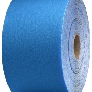 3M Stikit Blue Abrasive Sheet Roll, 36222, 220 Grit, 2-3/4 in x 30 yd, Used for Autmotive Paint Preparation and Coatings Removal, 1 Roll