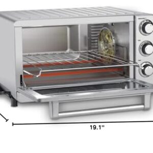 Cuisinart TOB-60N Toaster Oven Broiler with Convection, Stainless Steel