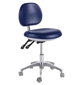 adjustable qy500 lab dental assistant's/medical office doctor's stools mobile chair pu by east dental