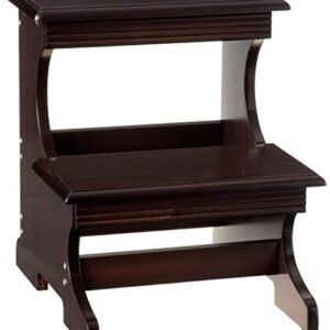 Frenchi Home Furnishing Crestside 2 - Step Wood Step Stool