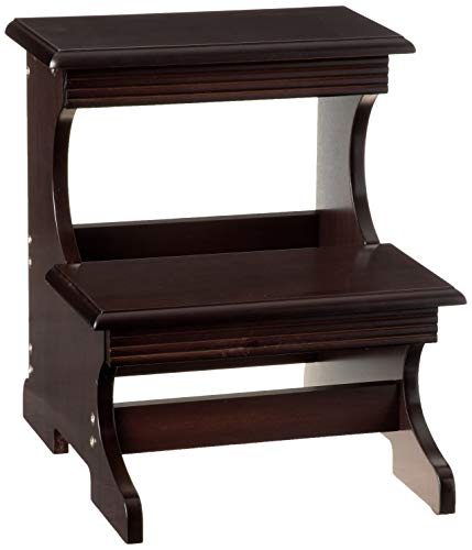 Frenchi Home Furnishing Crestside 2 - Step Wood Step Stool