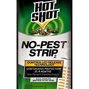 Hot Shot No-Pest Strip 2, Controlled Release Technology Kills Flying and Crawling Insects 2.29 Ounce (value Pack of 24)