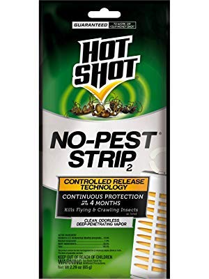 Hot Shot No-Pest Strip 2, Controlled Release Technology Kills Flying and Crawling Insects 2.29 Ounce (value Pack of 24)