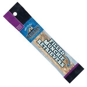 redbarn filled munchie retriever-peanut butter premium dog treats (6-count)