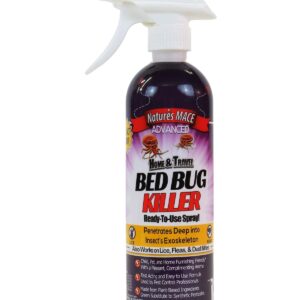 Nature’s MACE Bed Bug Killer 16oz, Kill BedBugs, Mites, Eggs, Bed BugSpray, Easy, Do-It-Yourself, Professional Bed Bug Spray, At-Home Solution, Mattress, Non-Toxic, Child & Pet Safe, Stain & Odor Free