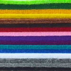 flic-flac 3mm 30cmx30cm Super Thick Felt Nonwoven Fabric DIY Craft Work Patchwork Sewing Mixed Color