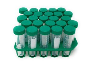 spl 50ml conical centrifuge tube pp/hdpe with pp racks, sterile, dnase/rnase - free, (1 rack (25 tubes))