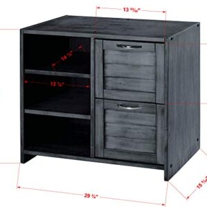 Donco Kids 2 Drawer with Shelves