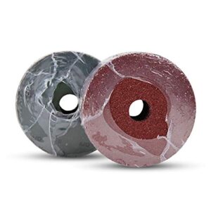 BHA Aluminum Oxide Resin Fiber Sanding and Grinding Discs, 5” x 7/8”, 36 Grit - 25 Pack