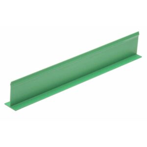 Green T-Shape Case Divider Shelf Divider - 18"L x 3"H