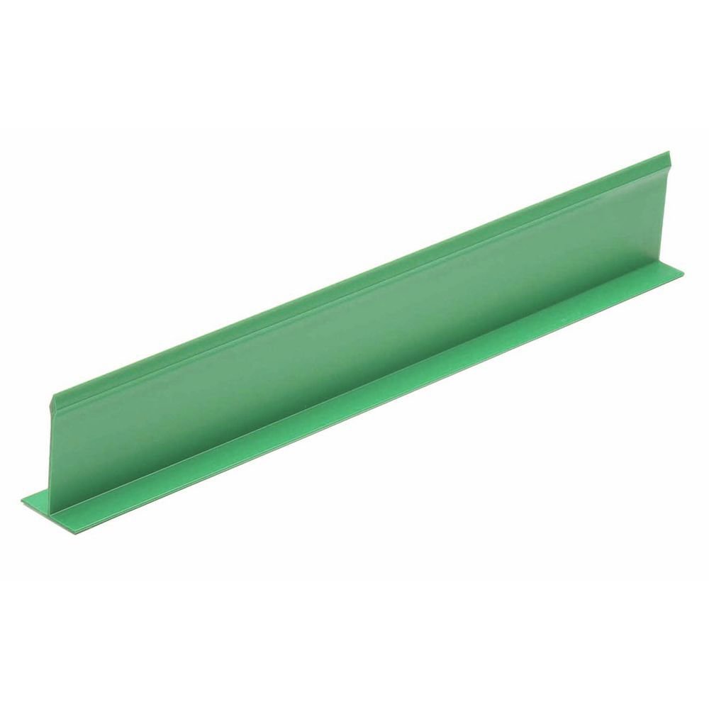 Green T-Shape Case Divider Shelf Divider - 18"L x 3"H