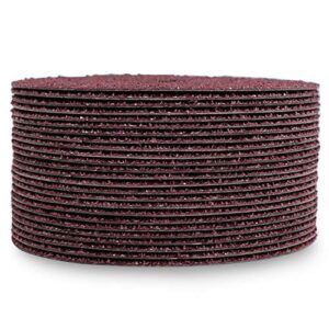 BHA Aluminum Oxide Resin Fiber Sanding and Grinding Discs, 5” x 7/8”, 36 Grit - 25 Pack