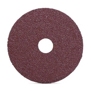 bha aluminum oxide resin fiber sanding and grinding discs, 5” x 7/8”, 36 grit - 25 pack