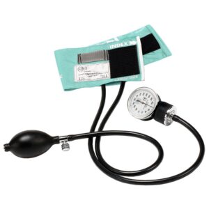 prestige medical 82-ped-aqs pediatric premium aneroid sphygmomanometer, aqua sea