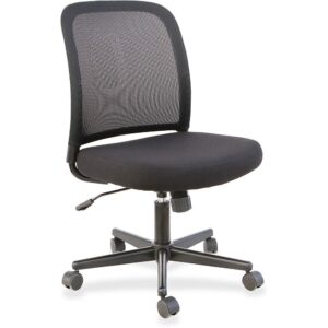 lorell llr83304 mesh armless mid-back task chair