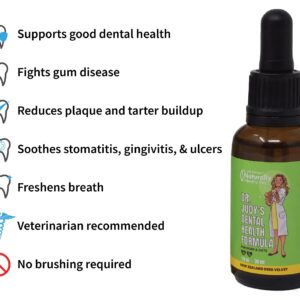 Dr. Judy Morgan's Dental Health Formula for Dogs & Cats, 1 fl oz (30 ml)