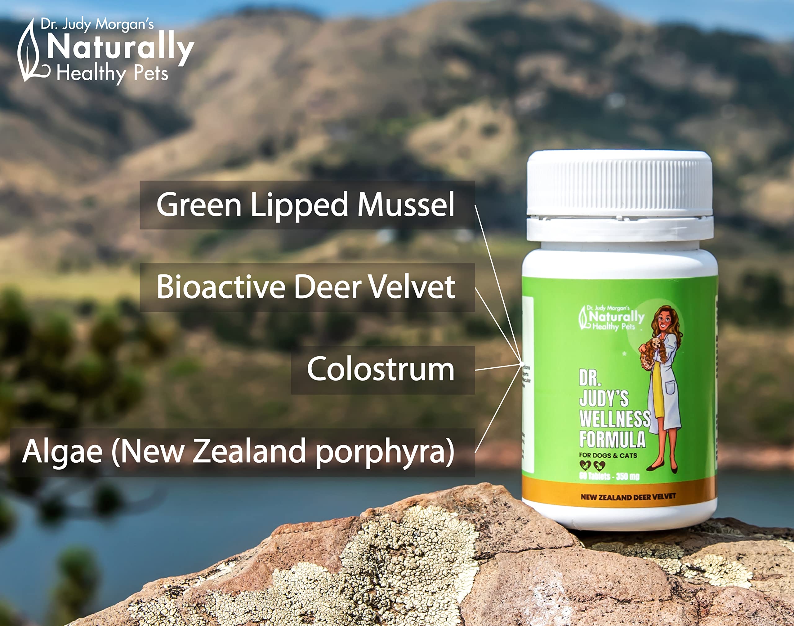 New Zealand Deer Velvet Wellness Formula for Dogs & Cats