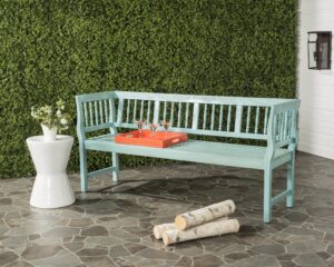 safavieh pat6732a outdoor collection brentwood bench