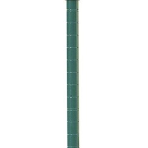 Commercial Green Epoxy Wire Shelving Posts 54" - 4 Posts