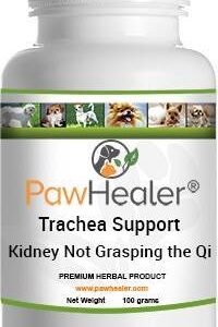 PawHealer Breathing Problems - Trachea Support: Kidney Not Grasping The Qi Formula - Herbal Remedy for Dogs with Breathing/Wheezing Difficulties - Premium-Grade Herbs