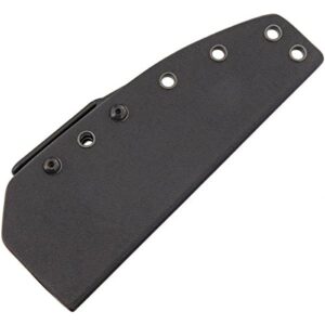 armory plastics abask34rb-brk diy kydex sheath round black