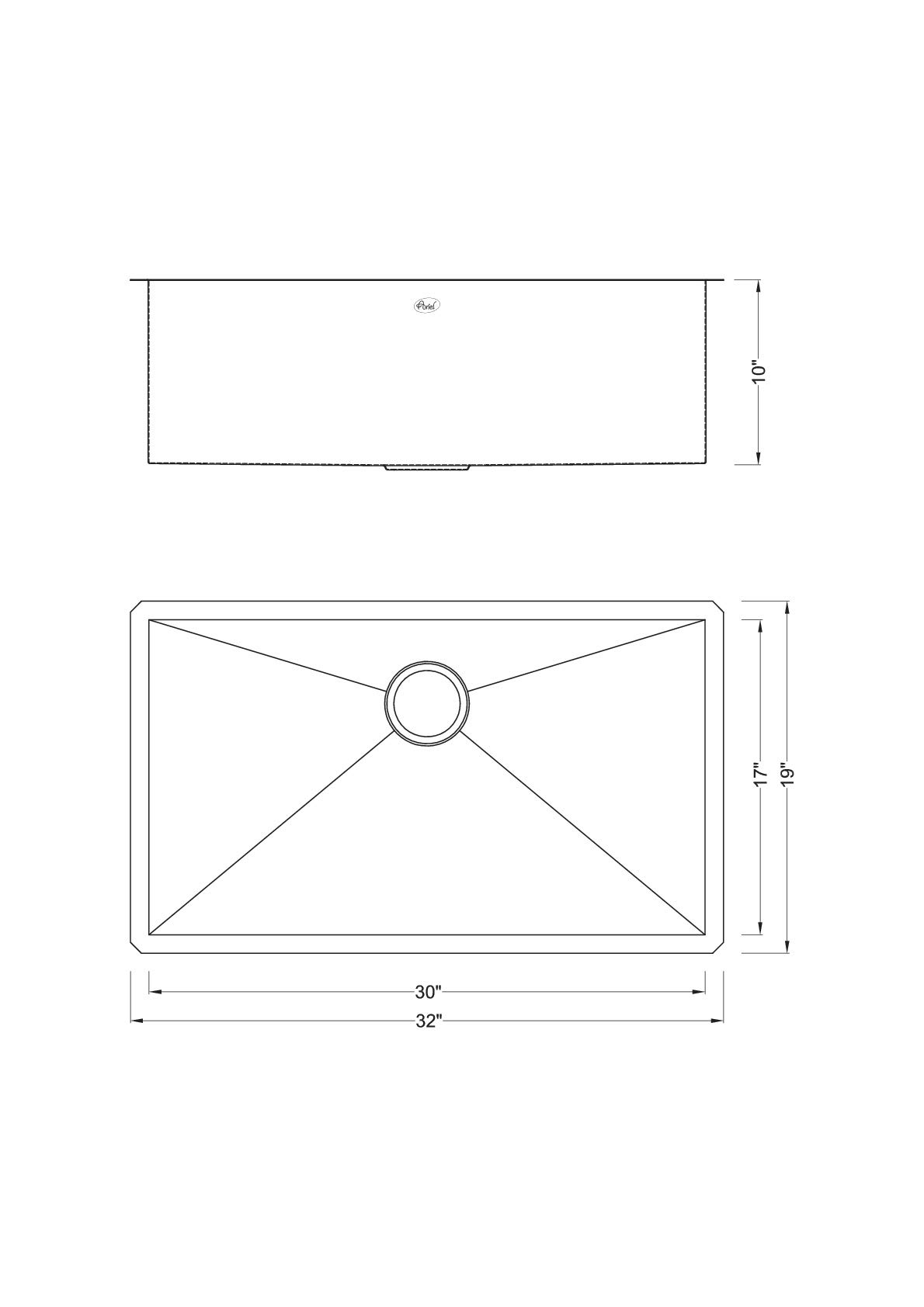 32 Inch Zero Radius Design 16 Gauge Undermount Single Bowl Stainless Steel Kitchen Sink Premium Package