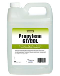 propylene glycol - 1 gallon - usp certified food grade - highest purity, humectant, fog machine, humidor & antifreeze solution, contains zero alcohol