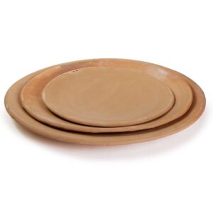 Ancient Cookware, Mexican Clay Comal Griddle, Extra Large, 22 Inches