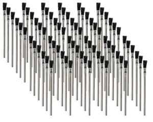 pro grade - acid brushes - 72 count 3/8" boar hair acid flux brushes