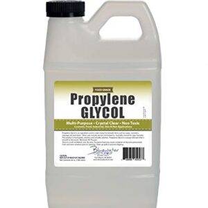 Propylene Glycol - Half Gallon - USP Certified Food Grade - Highest Purity, Humectant, Fog Machine, Humidor & Antifreeze Solution, DIY