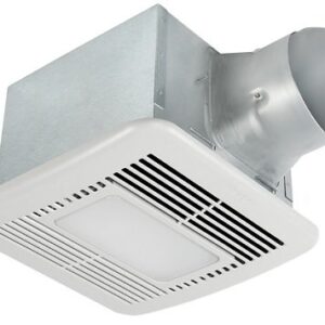 Delta Electronics (Americas) Ltd. SIG80-110DLED BreezSignature BreezSignature-SIG80-110DLED-80/110 Exhaust Fan/LED Night-Light with Dual Speed, 80/110 CFM