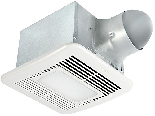 Delta Electronics (Americas) Ltd. SIG80-110LED BreezSignature Ventilation Fans-SIG110LED-110 Fan/LED Night-Light, 80/110 CFM