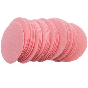 playfully ever after 3 inch pink 30pc stiff felt circles