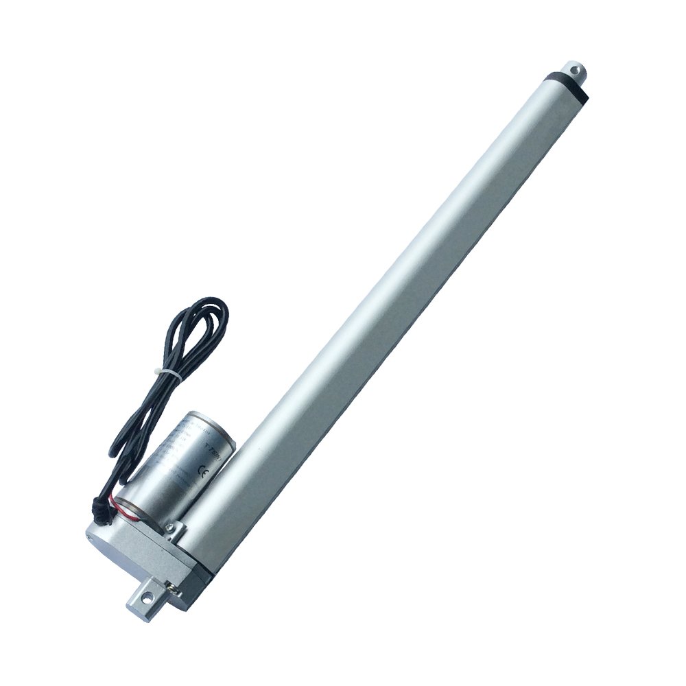 BEMONOC 12Vdc Stroke 300mm 12" Force 300N Linear Actuator Motor Fast Speed Speed 30mm/sec