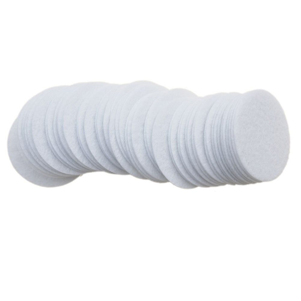 Playfully Ever After 2 Inch White 58pc Stiff Felt Circles