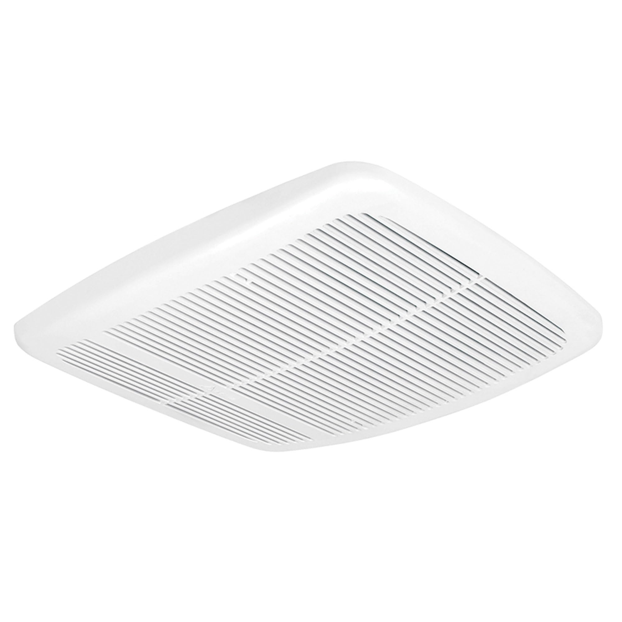 Delta Breez Radiance Exhaust Bathroom Fan 80 CFM Energy Efficient Quiet Operation Brushless Motor with Built-In Thermostat Heater, White