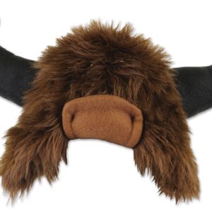 Plush Buffalo Hat