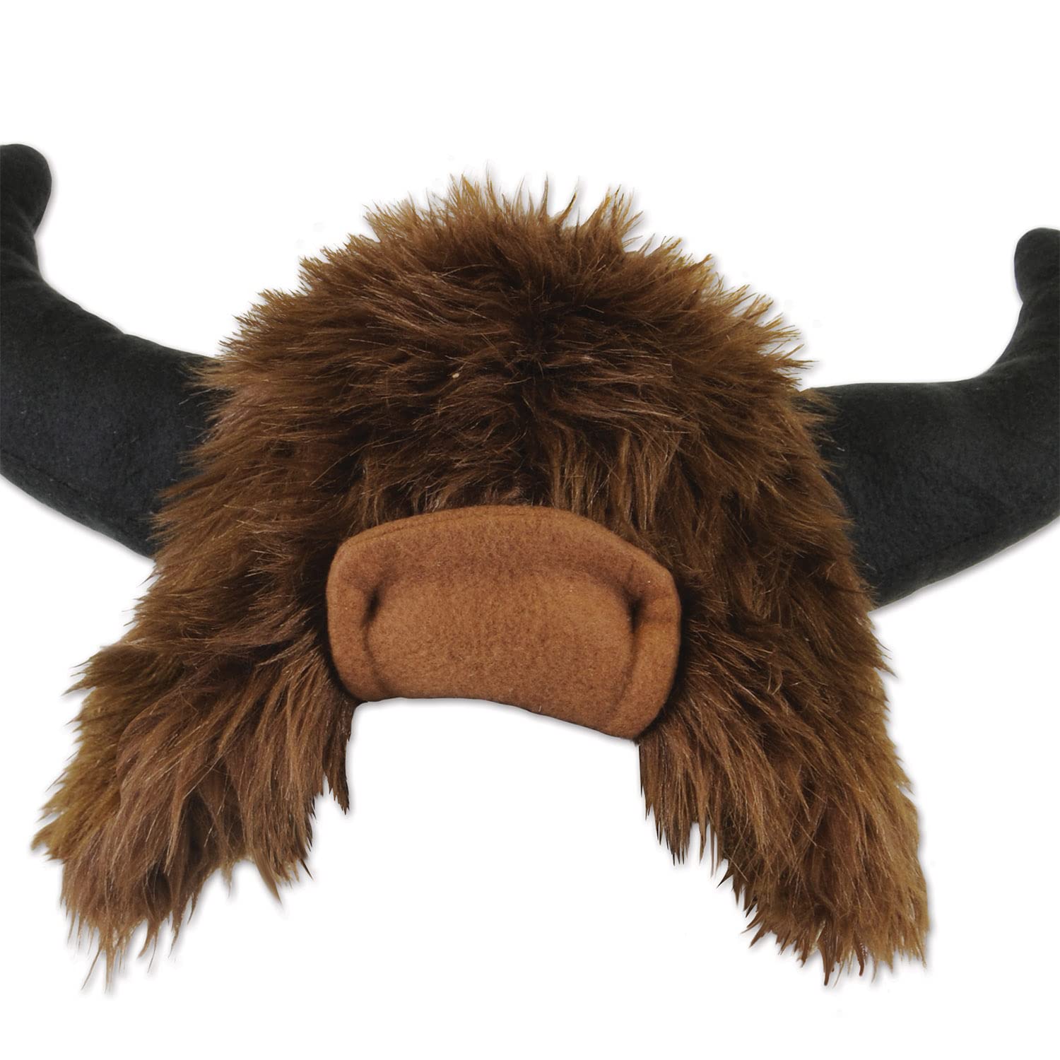 Plush Buffalo Hat