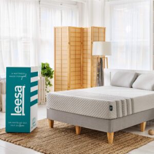 leesa sapira hybrid 11" mattress, twin xl size, premium cooling foam and individually wrapped spring / certipur-us certified / 100-night trial