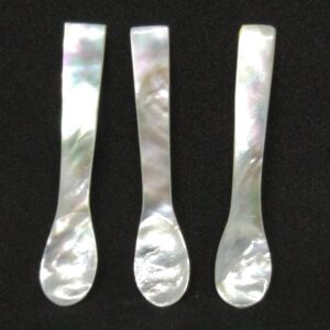 Set of 3 Hand craft Mother of pearl caviar spoon (3 QTY, 2.5 Inches)