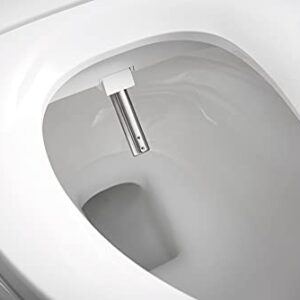 KOHLER 18751-0 PureWash E525 Elongated Warm Water Bidet Toilet Seat, Electric Bidets for Existing Toilets, Adjustable Bidet Sprayer, White